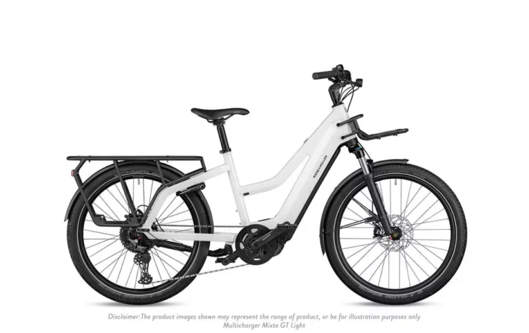 Riese and Muller Multicharger Mixte GT Light White Black - Propel E-Bikes