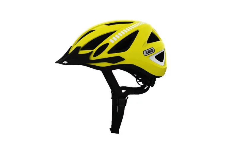Abus Urban-I 2.0 Signal Yellow Bike Helmet - Propel Electric Bikes